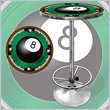 ADD TO YOUR SET: Trademark 8-Ball Light Pub Table