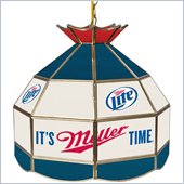 Trademark Miller Lite 16 inch Tiffany Style Lamp