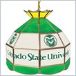 ADD TO YOUR SET: Trademark Colorado State University Stained Glass 16 Inch Tiffany Lamp