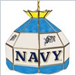 ADD TO YOUR SET: Trademark U.S. Naval Academy Stained Glass Tiffany Lamp - 16 Inch