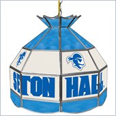 Trademark Seton Hall University Stained Glass Tiffany Lamp - 16 Inch