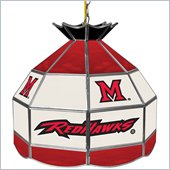 Trademark Miami University, Ohio Stained Glass Tiffany Lamp - 16 Inch