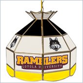 Trademark Loyola University Chicago Stained Glass Tiffany Lamp-16 Inch