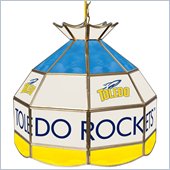 Trademark University of Toledo Stained Glass Tiffany Lamp - 16 Inch