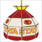 Trademark Iowa State University Stained Glass Tiffany Lamp - 16 Inch