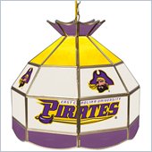 Trademark East Carolina U Glass Tiffany Lamp - 16 inch diameter