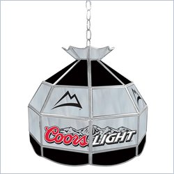 Trademark Coors Light Stained Glass Tiffany Lamp - 16 inch diameter by Trademark Global