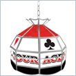 ADD TO YOUR SET: Trademark Four Aces Stained Glass Tiffany Lamp - 16 inch diameter