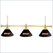 Trademark Budweiser 60 inch 3 Shade Lamp Billiard Pool Table Light