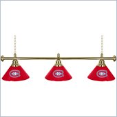 Trademark NHL Montreal Canadiens 60 Inch 3 Shade Billiard Lamp