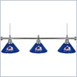 ADD TO YOUR SET: Trademark NHL Colorado Avalanche 60 Inch 3 Shade Billiard Lamp