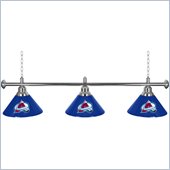 Trademark NHL Colorado Avalanche 60 Inch 3 Shade Billiard Lamp