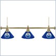 ADD TO YOUR SET: Trademark NHL Edmonton Oilers 60 Inch 3 Shade Billiard Lamp