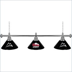 Trademark Coors Light 60 Inch 3 Shade Billiard Lamp by Trademark Global