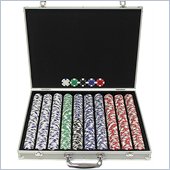 Trademark 1000 Ace/King Suited 11.5g Poker Chip Set with Aluminum Case