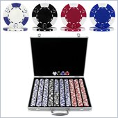 Trademark 1000 pc Lucky Crown 11.5g Chip Set With Executive Case