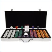 Trademark 650 Tri Color Ace/King 14 gram Chip Executive Aluminum Case