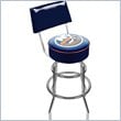 ADD TO YOUR SET: Trademark Retro NHL New York Islanders Padded Bar Stool with Back
