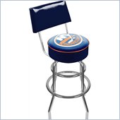 Trademark Retro NHL New York Islanders Padded Bar Stool with Back
