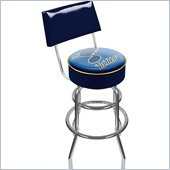 Trademark Retro NHL St. Louis Blues Padded Bar Stool with Back