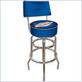 Trademark Retro Fabulous Las Vegas Padded Bar Stool with Back