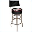 ADD TO YOUR SET: Trademark Retro Four Aces Padded Bar Stool with Back