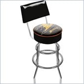 Trademark Retro NHL Anaheim Ducks Padded Bar Stool with Back