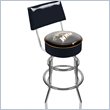 ADD TO YOUR SET: Trademark Retro Western Michigan University Padded Bar Stool with Back
