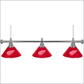 Trademark NHL Detroit Redwings 60 Inch 3 Shade Billiard Lamp