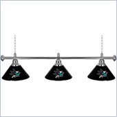 Trademark NHL San Jose Sharks 60 Inch 3 Shade Billiard Lamp