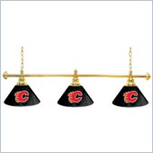 Trademark NHL Calgary Flames 60 Inch 3 Shade Billiard Lamp