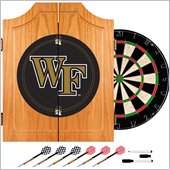 Trademark Wake Forest University Dart Cabinet Includes Darts and Board