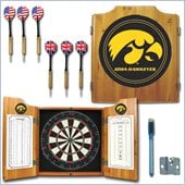 Trademark University of Iowa Dart Cabinet - Includes Darts and Board