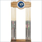 Trademark NHL Nashville Predators 2 piece Wood and Mirror Wall Cue Rack