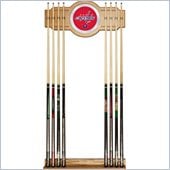 Trademark NHL Washington Capitals 2 piece Wood and Mirror Wall Cue Rack