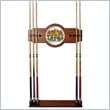 ADD TO YOUR SET: Trademark Texas Hold 'em 2 piece Wood and Mirror Wall Cue Rack