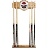 Trademark George Killians  2 piece Wood and Mirror Wall Cue Rack