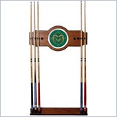 Trademark Colorado State University Wood and Mirror Wall Cue Rack
