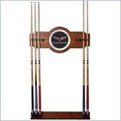 Trademark Corvette C6 2 piece Wood and Mirror Wall Cue Rack