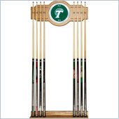 Trademark Tulane University Wood & Mirror Wall Cue Rack