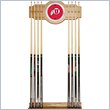 ADD TO YOUR SET: Trademark University of Utah Wood & Mirror Wall Cue Rack