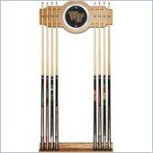 Trademark Wake Forest University Wood and Mirror Wall Cue Rack