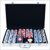 Trademark 650 pc LUCKY CROWN 11.5g Chip Set w/Executive Alum. Case
