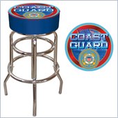 Trademark US Coast Guard Padded Bar Stool