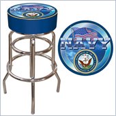 Trademark US Navy Padded Bar Stool