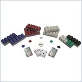 Trademark 1000 SUITED 11.5 g Poker Chips Texas Hold em Set