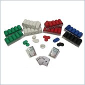 Trademark 1000 Poker Chips Texas Hold em Set