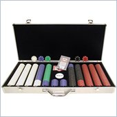 Trademark 650 11.5 Gram SUITED Chips in Silver Aluminum Case