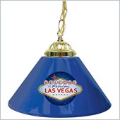 Trademark Welcome to Las Vegas 14 Inch Single Shade Bar Lamp