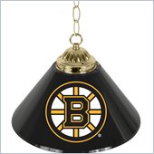 Trademark NHL Boston Bruins 14 Inch Single Shade Bar Lamp